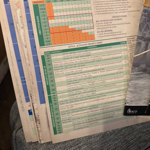 Alone in the Storm: Solo Play Expansion for War Storm Series (open, unpunched) - Picture 9 of 15